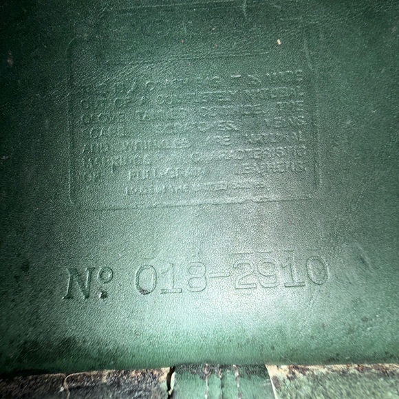 Vintage Coach Compartment Bag — Style 9850 (1990), Forest Green - Picture 3 of 15